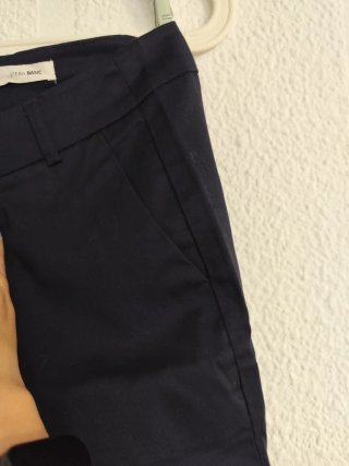 Pantalones chinos azul marino Sfera talla S/36