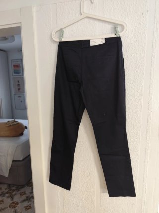 Pantalones chinos azul marino Sfera talla S/36