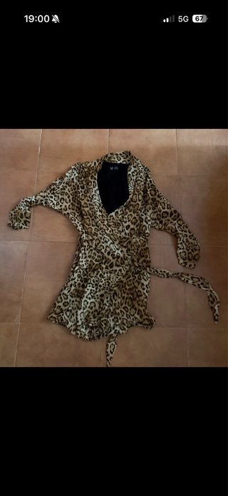 Mono Zara Estampado Animal