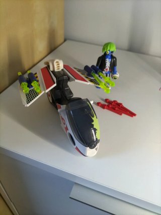 Moto Cazafantasmas Playmobil con figuras