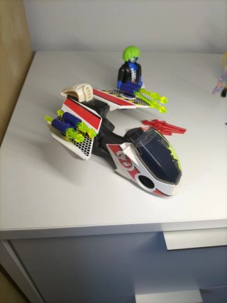 Moto Cazafantasmas Playmobil con figuras