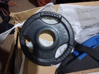 Discos Olímpicos con Asas ppr pares 15, 5 , 2,5