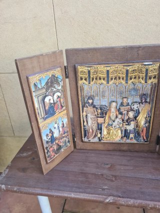 Tríptico La Adoración de los Reyes