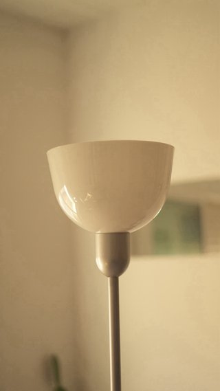 Lámpara de pie Ikea doble foco