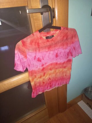 Camiseta Bershka Tie-Dye Talla M