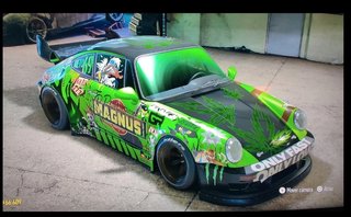 DECALS MAGNUS NFS PORSCHE 993 GT2 HOT WHEELS