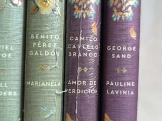 Colección "Novelas Eternas" RBA – 12 libros