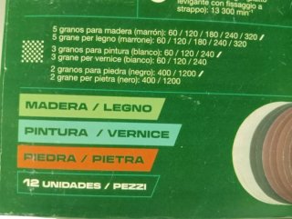 Lote Discos Radial PARKSIDE Surtido