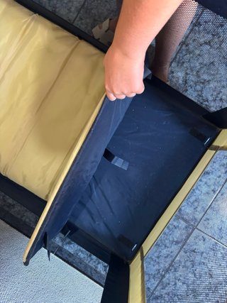 Cuna de viaje plegable + colchon
