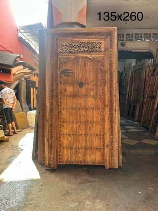 Puerta Árabe tallada Marruecos