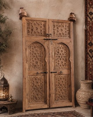 Puerta Árabe tallada Marruecos