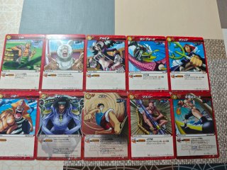 Lote Cartas One Piece Miracle Battle Carddass