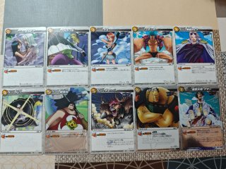 Lote Cartas One Piece Miracle Battle Carddass