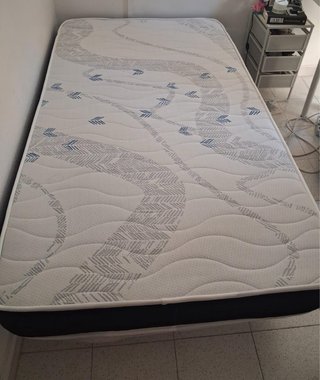 Cama con Colchón y Somier 105x190!