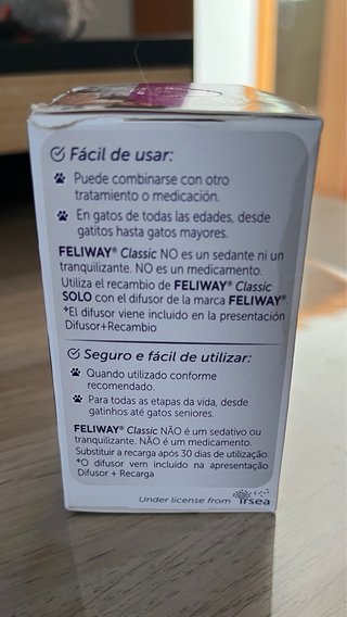 Recambio feromonas Feliway Classic para Gato