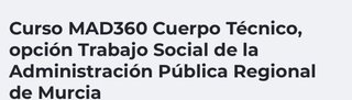 Temario Trabajo Social CARM 2026