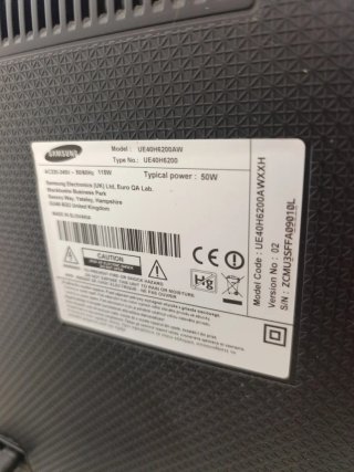 Televisor Samsung Negro