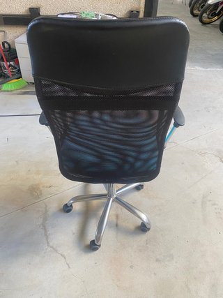 Silla de Oficina Gontar Negro/Turquesa