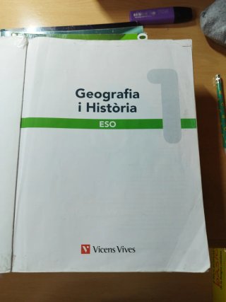 Geografia i història 1 ESO