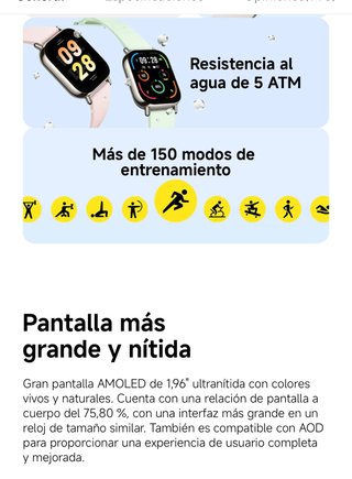 Xiaomi Redmi Watch 5 Lite SIN ESTRENAR Negro