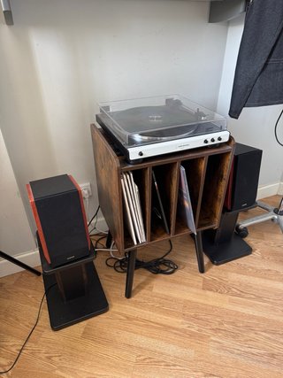 Mueble Vintage Tocadiscos/Vinilos