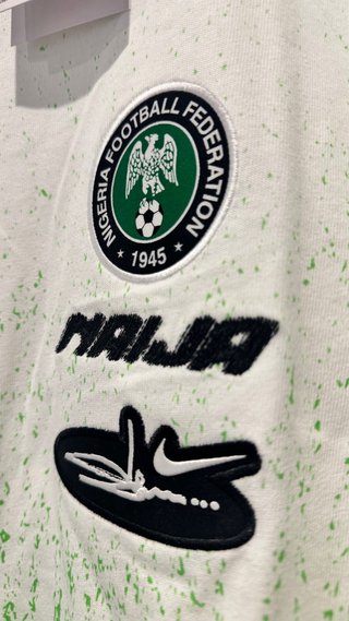 Camiseta futbol Nike x Nigeria x Slawn