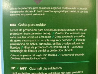 Gafas Soldadura PARKSIDE