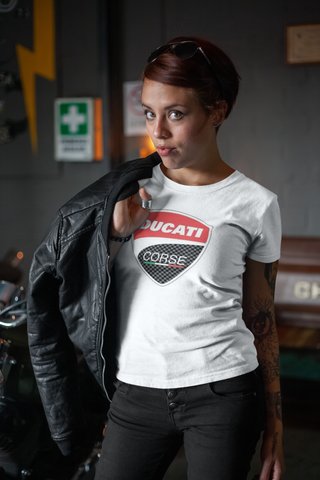 Camiseta Ducati Corse Blanca