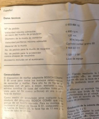 Dispositivo para reafilar adaptable Bosch S55