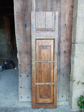 Capçal de fusta vintage / cabezal de madera