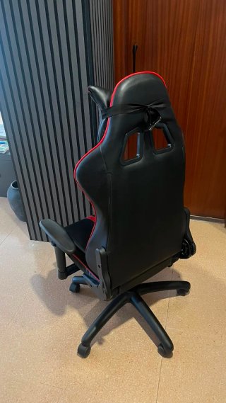 Silla Gamer Negra y Roja
