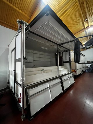 Remolque caravana venta ambulante