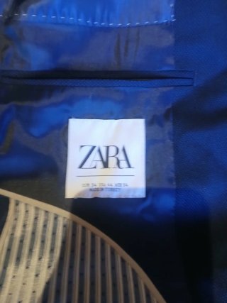 Traje Zara Azul Hombre