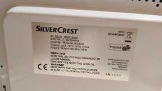Microondas Silvercrest Vintage Beige