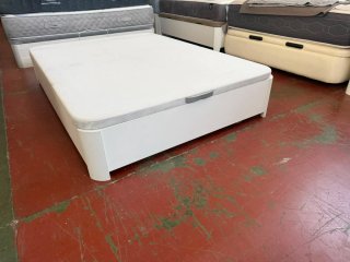 Canapé Madera Tapa 3D + Colchón Visco 135x190