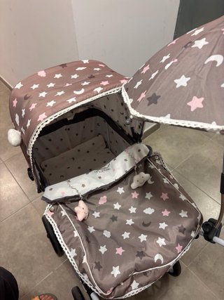 Carrito de bebé Cuevas con estrellas