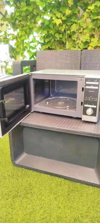 Microondas Teka plateado