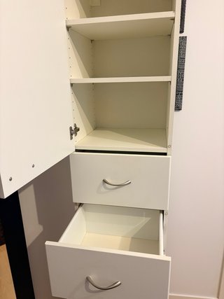 Mueble Torre Baño Ikea Blanco 2m
