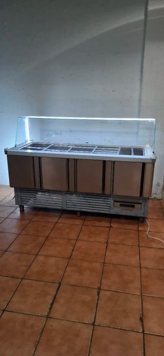 Vitrina Preparación Refrigerada coreco