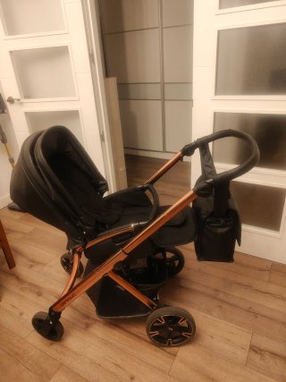 Bebecar Parkour Silla de Paseo Negra