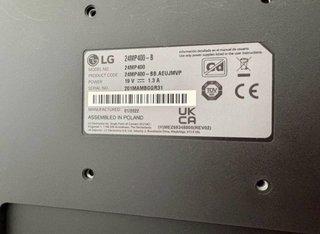 Monitor LG 24 como nuevo