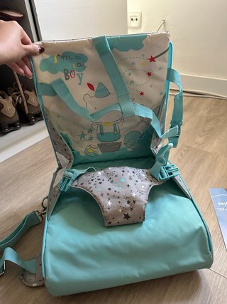 Asiento portátil para bebé + reposa bebes