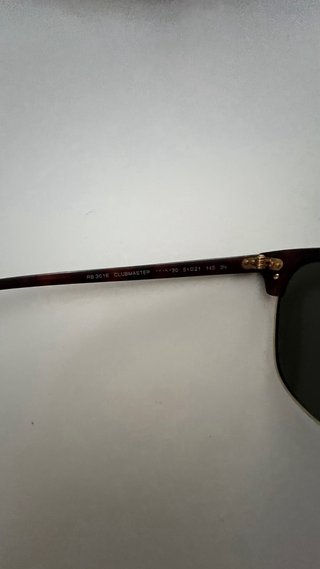 Gafas de sol Ray-Ban Clubmaster Marrón/Dorado