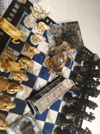 Ajedrez Harry Potter grande con Accesorios