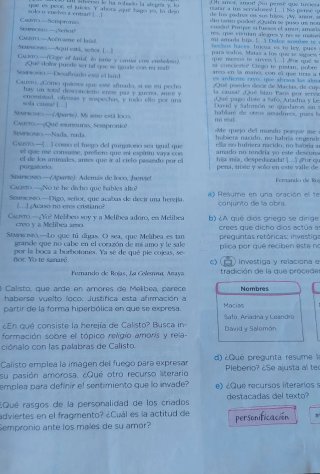 Lengua y literatura 3 ESO