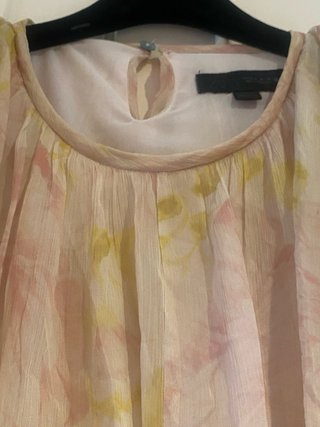Blusa Zara capa floral Talla M