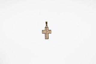 Cruz de oro de 18k. Ref:053-03-00550
