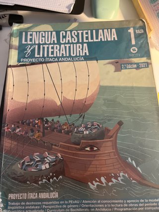 Lengua castellana y literatura, 1 BACH.