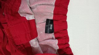 Bañador hombre rojo