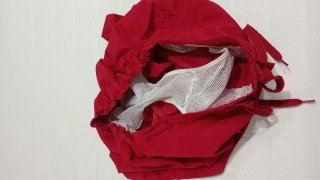 Bañador hombre rojo